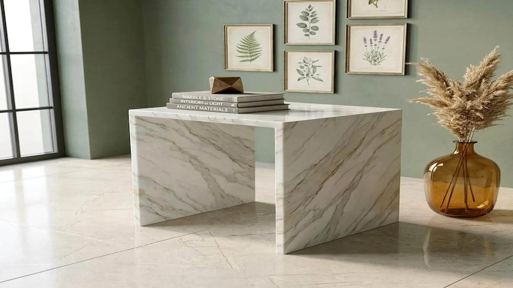 Side Tables by Authentic Jewels of Marble