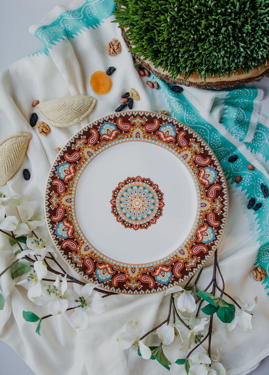 Marble Inlay Decorative Plate Agra