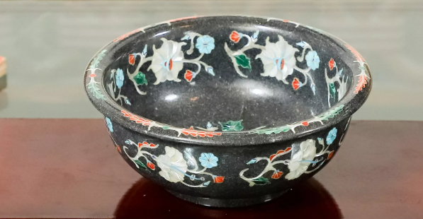 Marble Fruit Bowl