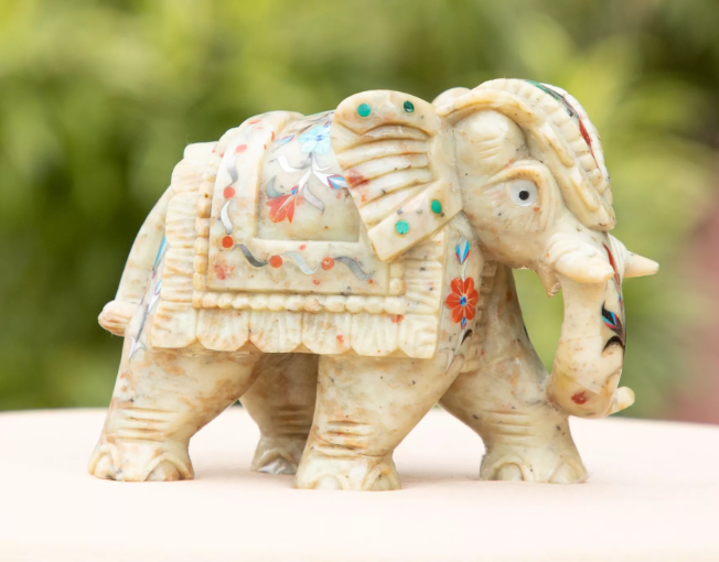 White Marble Elephant